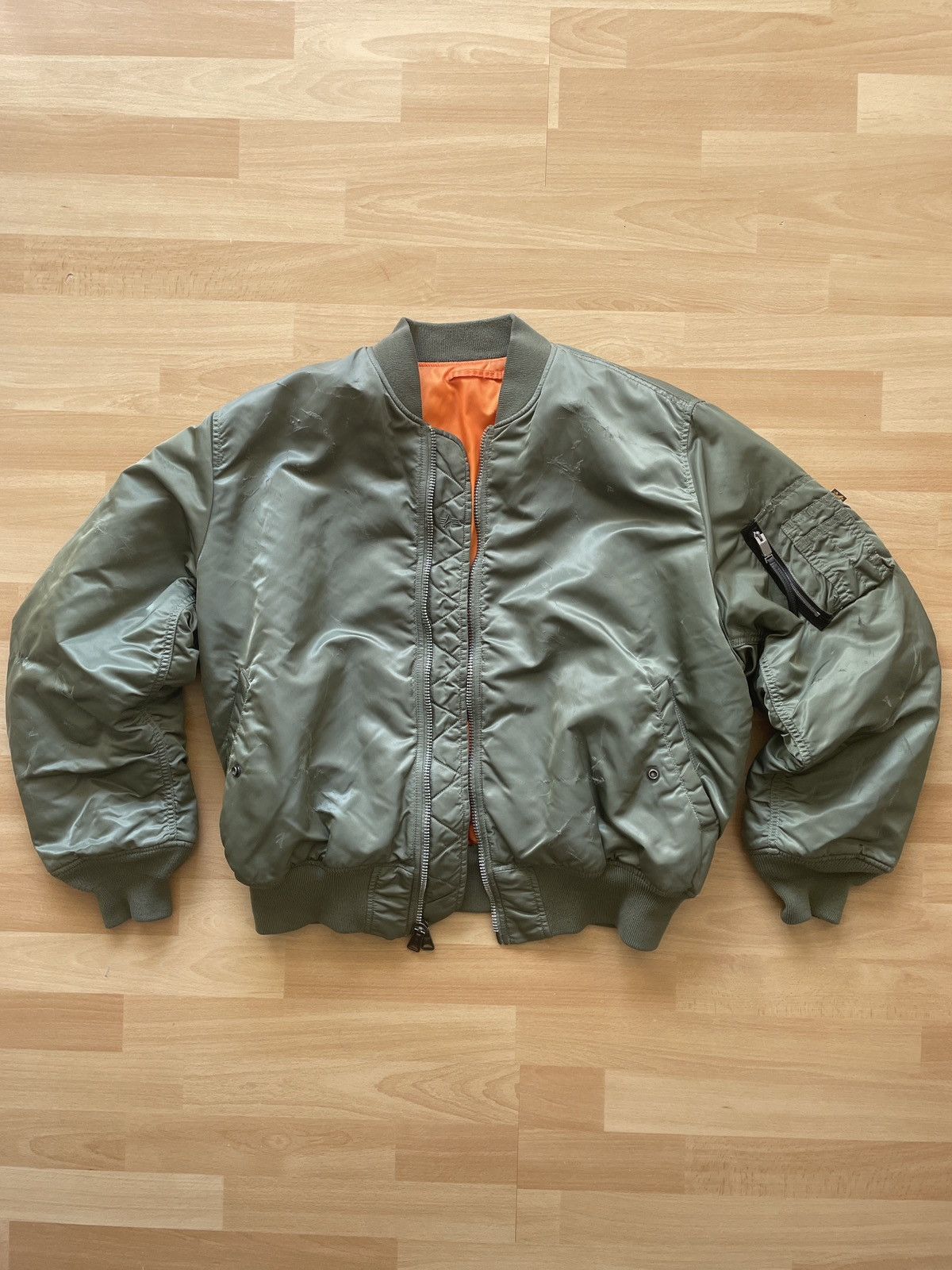 Alyx Alyx x Alpha “Relentless” Industries MA1 Bomber | Grailed