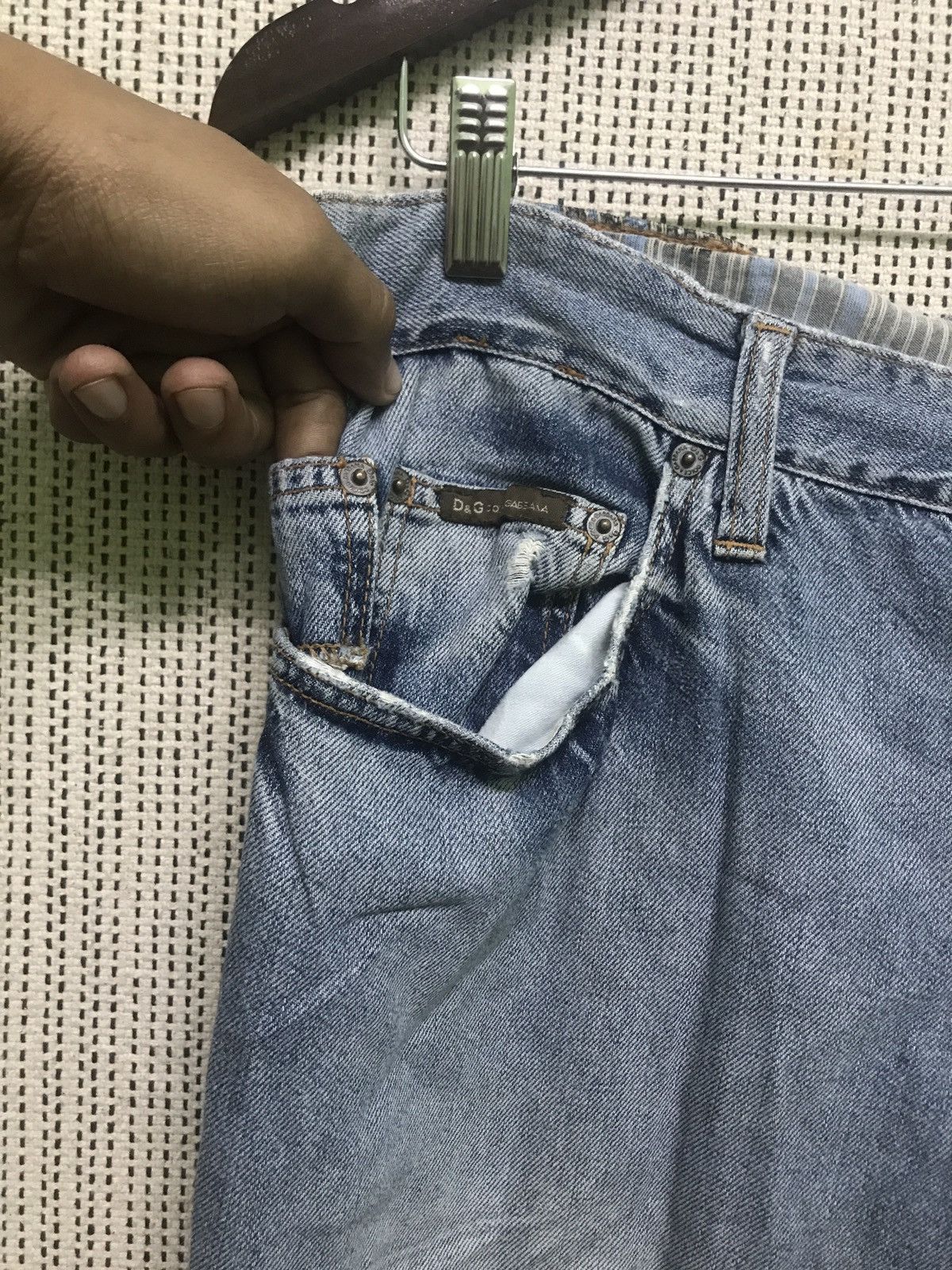 Dolce & Gabbana ‼️‼️ vintage distressed dolce & gabbana very rare Size US 34 / EU 50 - 8 Thumbnail