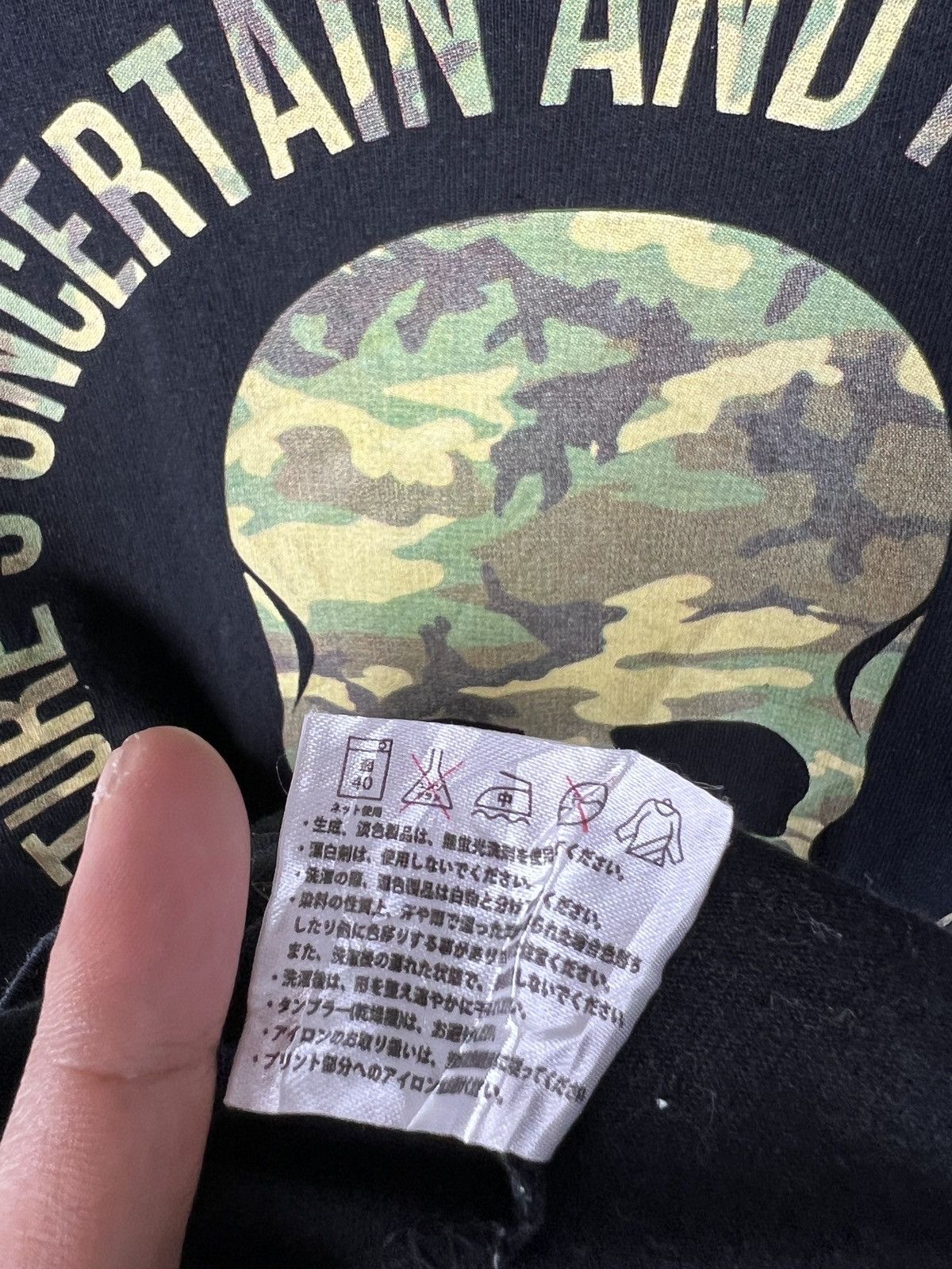 Mastermind Japan × Roen Roen Uomo Camo Skull Longsleeve Shirt Size US L / EU 52-54 / 3 - 9 Thumbnail