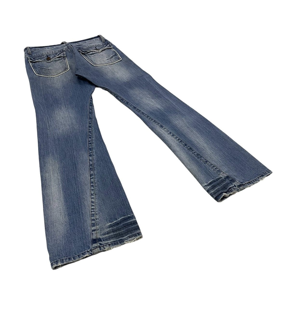 PPFM Vintage RootThree Japan Flare Jeans Size US 31 - 6 Thumbnail