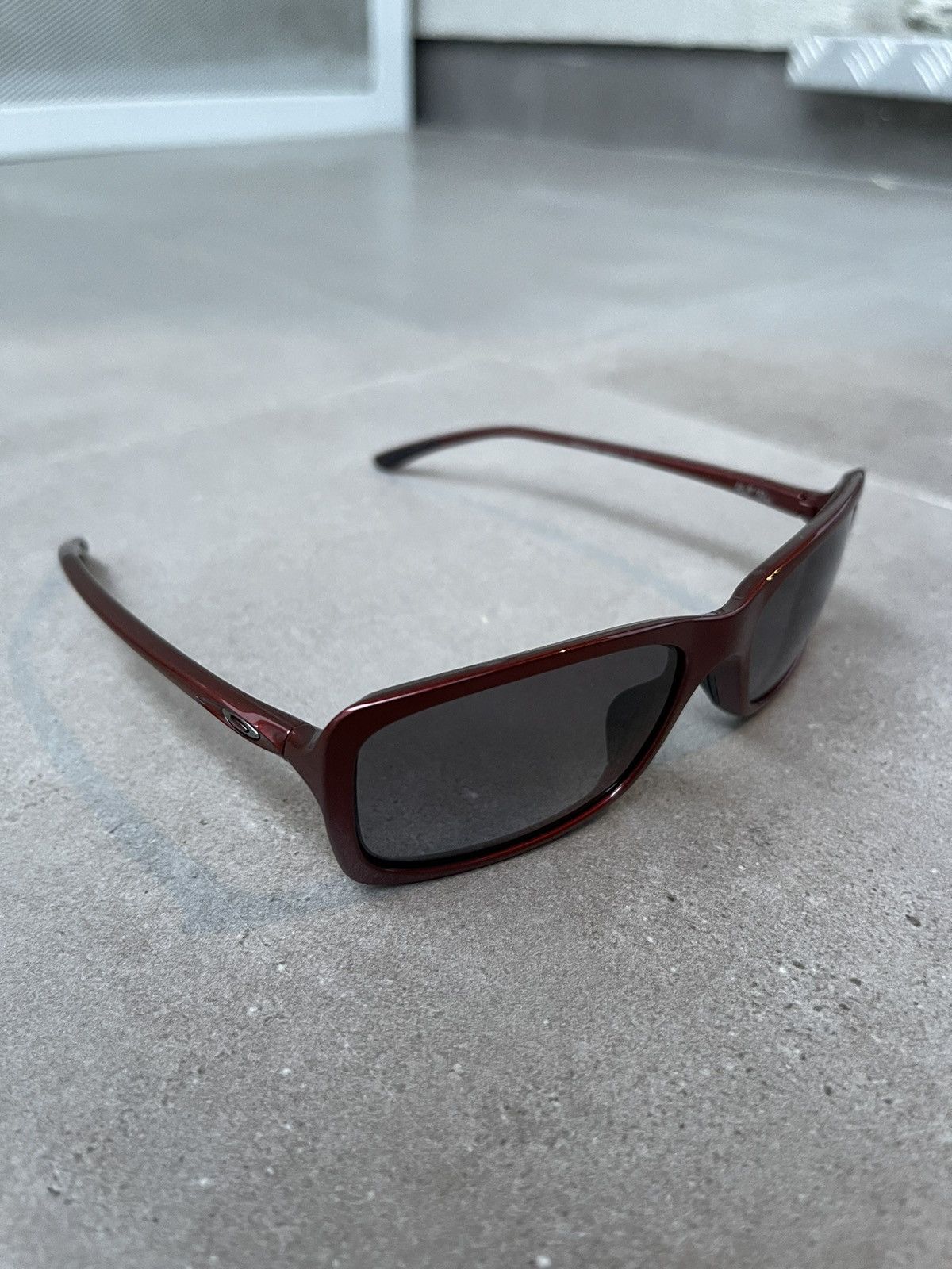 Oakley Oakley OO9203-08 "Hall Pass" Dark Red Sunglasses Size ONE SIZE - 4 Thumbnail