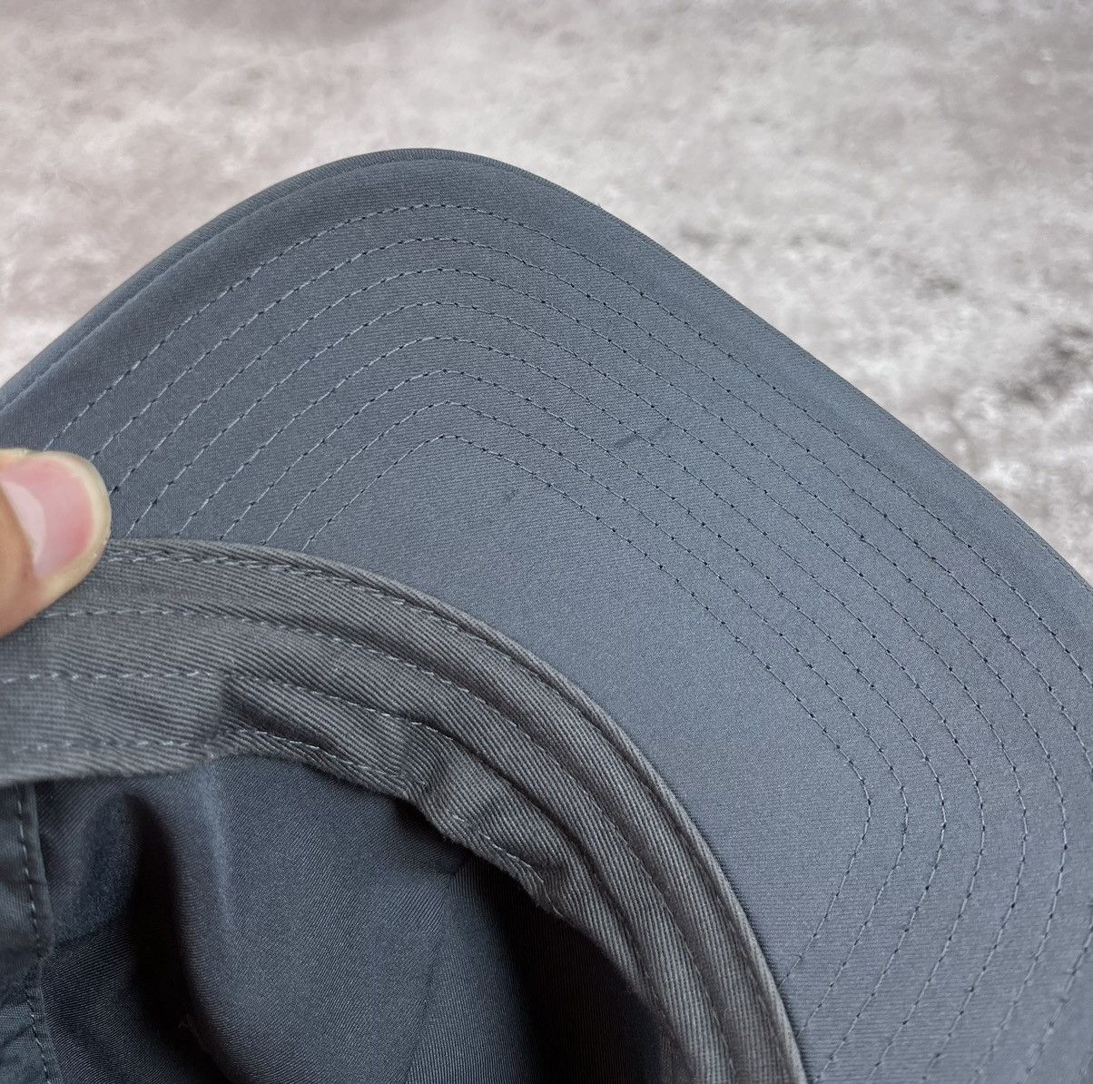 Nike Nike Grey Metal Swoosh Logo Cap Size ONE SIZE - 7 Thumbnail