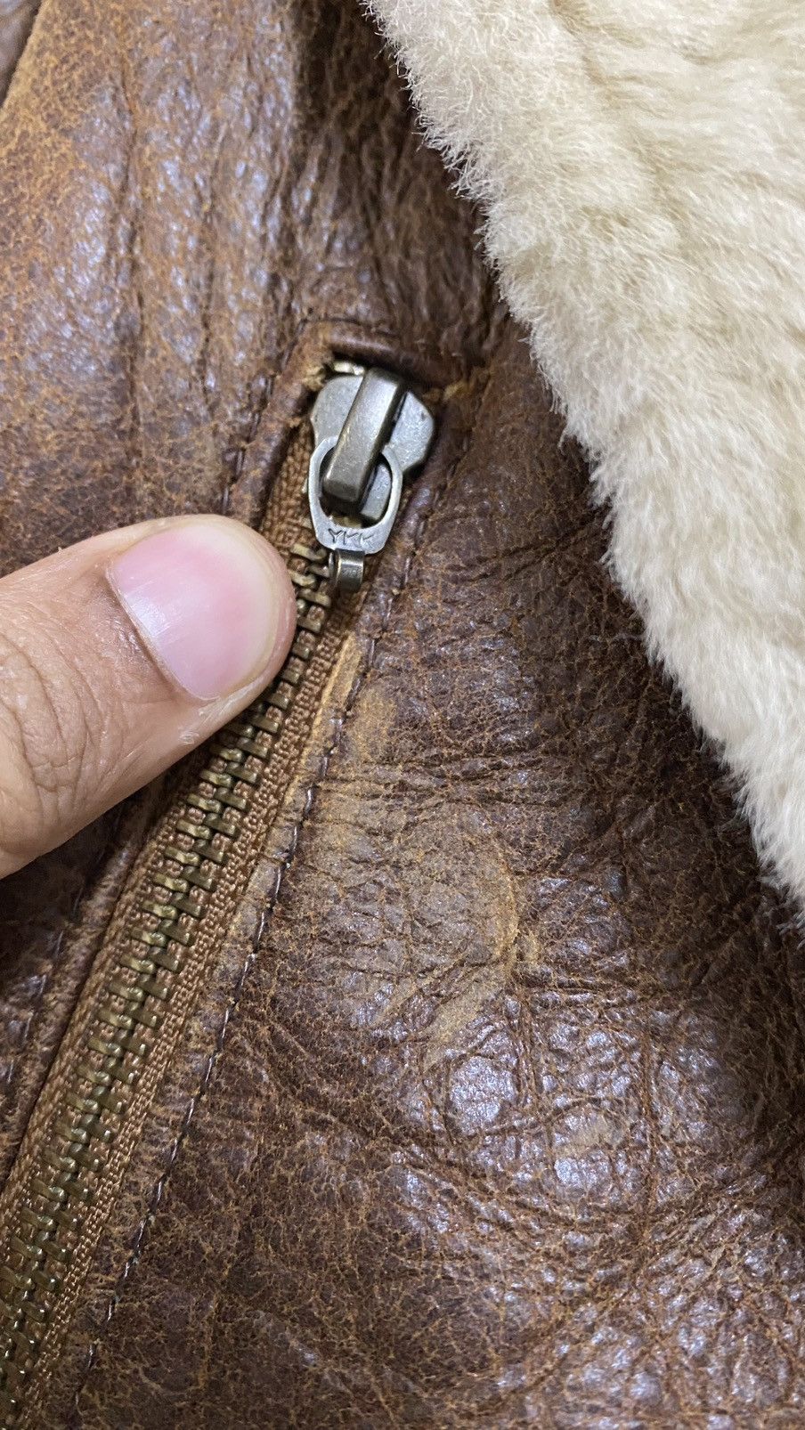 Vintage Doma Sheepskin Shearling Cropped Jacket Size S / US 4 / IT 40 - 5 Thumbnail