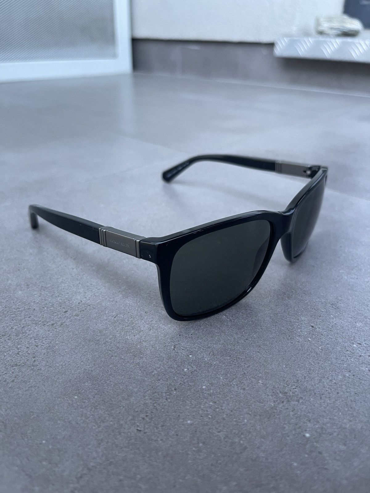 Armani × Emporio Armani × Giorgio Armani Giorgio Armani AR8016 5017/71 Black Silver Sunglasses Size ONE SIZE - 4 Thumbnail