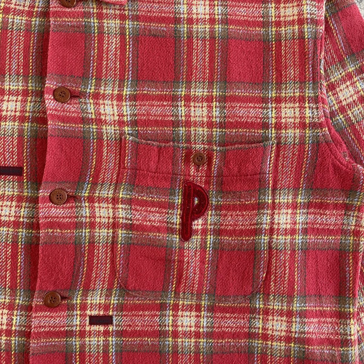 Flannel VTG Papas Wall Guy Checker Thick Flannel Shirt Size US M / EU 48-50 / 2 - 5 Thumbnail