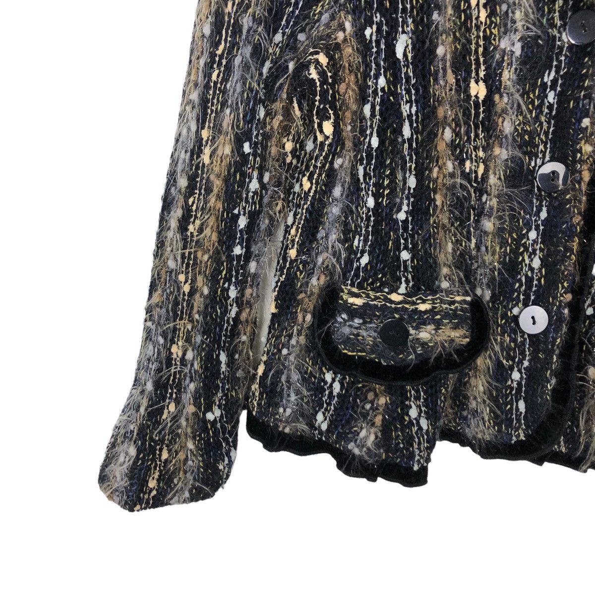 Japanese Brand VINTAGE ART STUDIO TWEED JACKET Size US M / EU 48-50 / 2 - 3 Thumbnail