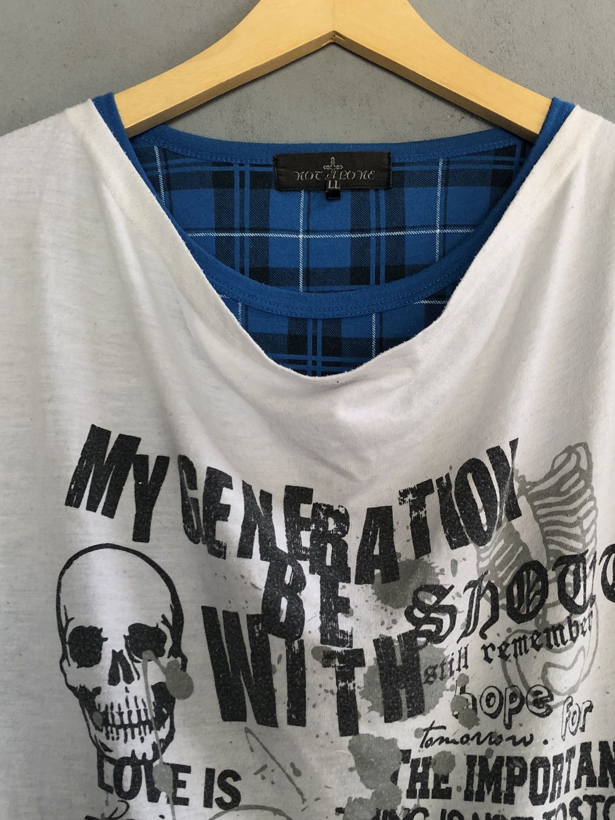 Beauty Beast Seditionaries Notalone Skull Spider Poem Double Layered Size US M / EU 48-50 / 2 - 4 Thumbnail
