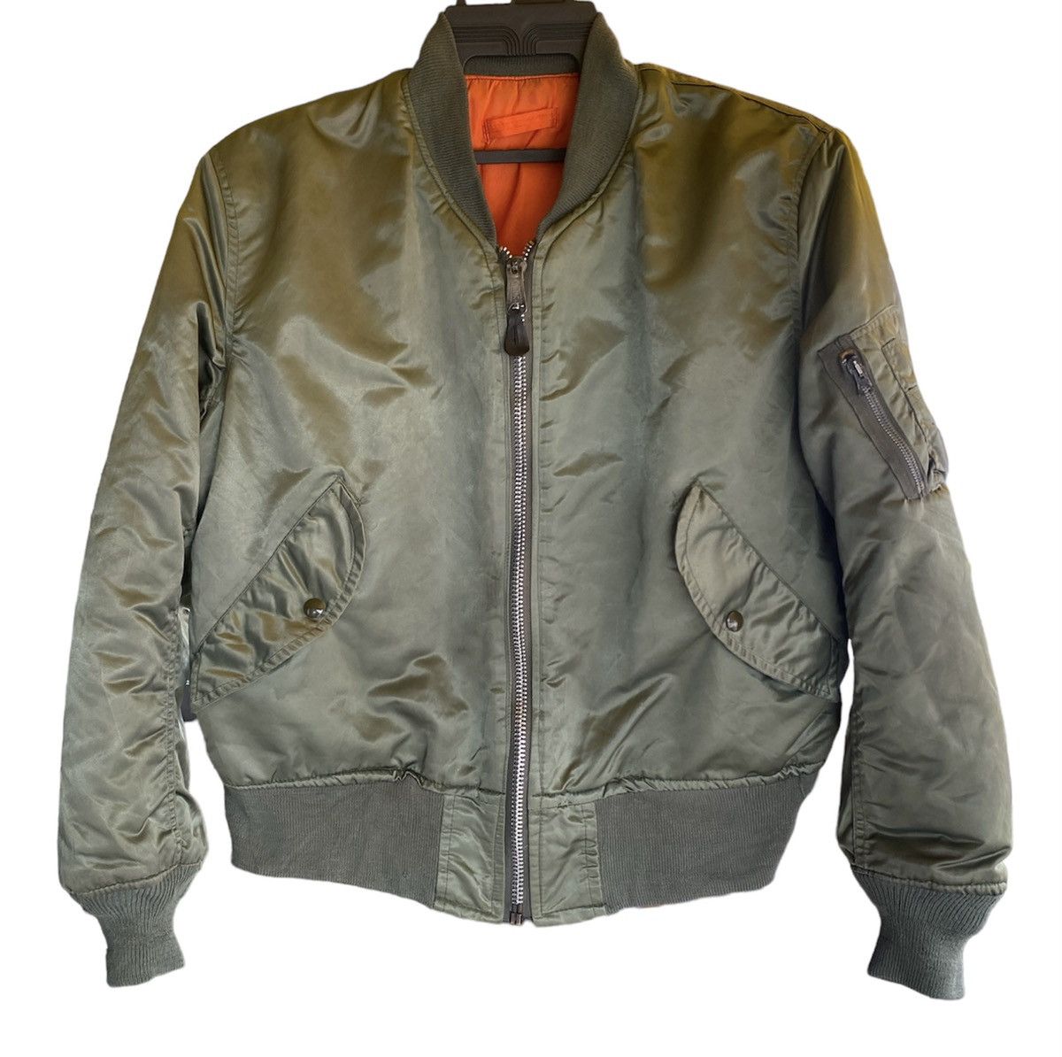 Alpha Industries × Avirex Vintage Corinth MA-1 Bomber Jacket Size US L / EU 52-54 / 3 - 1 Thumbnail