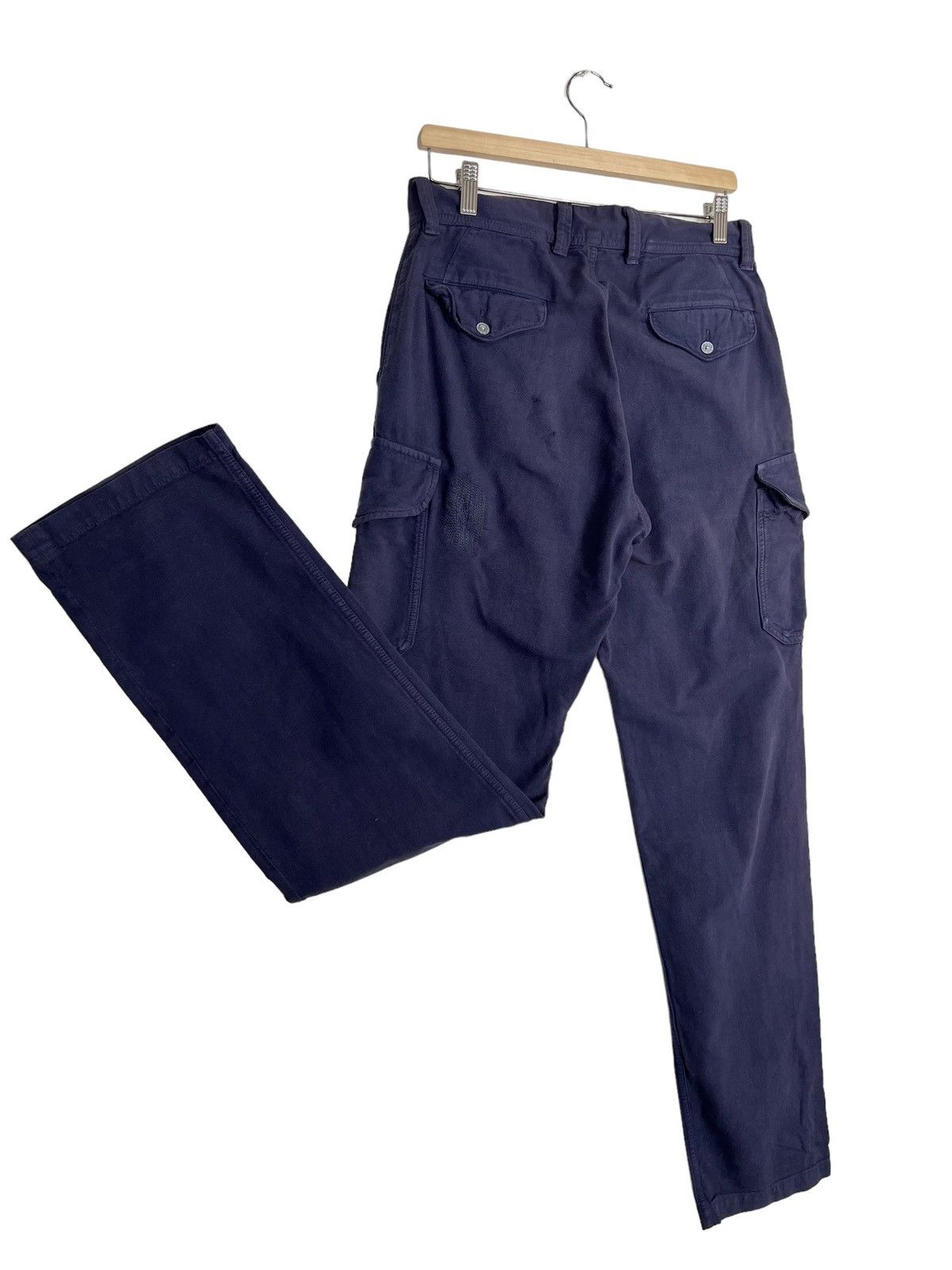 45rpm 💥 UMI 809 45RPM KAPITAL NAVY CARGO PANTS Size US 33 - 10 Thumbnail