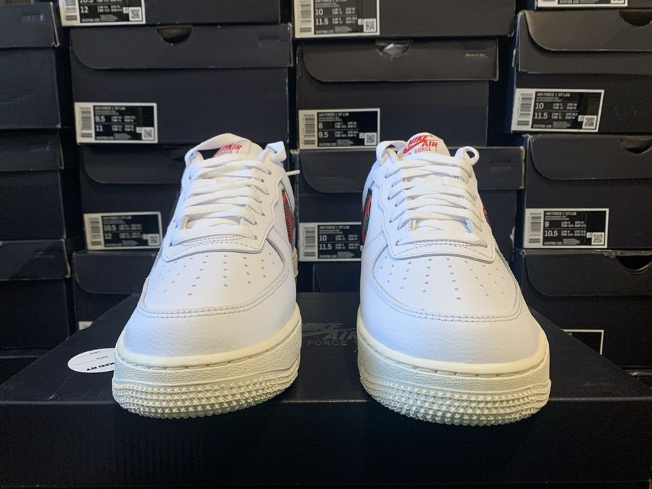 half size down air force 1
