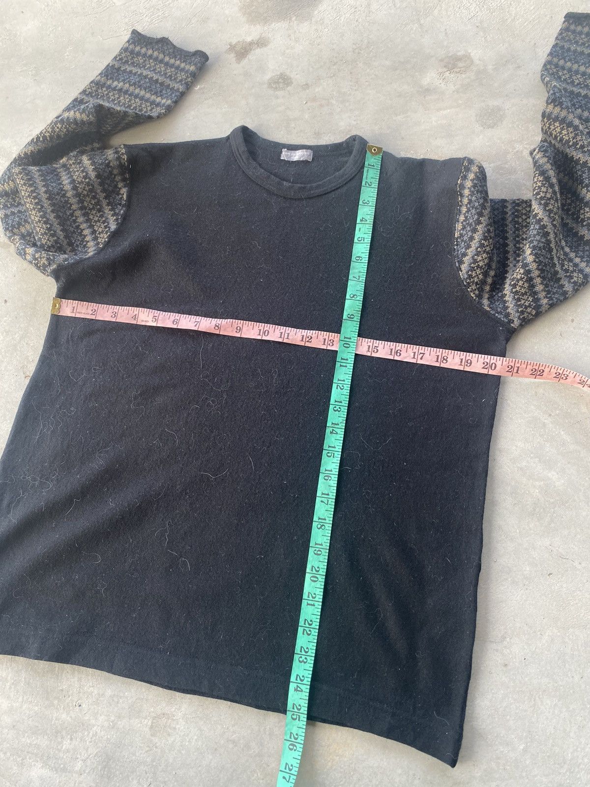 Comme des Garcons COMME DES GARCONS HOMME LONG SLEEVE TEE BLACK Size US M / EU 48-50 / 2 - 8 Thumbnail