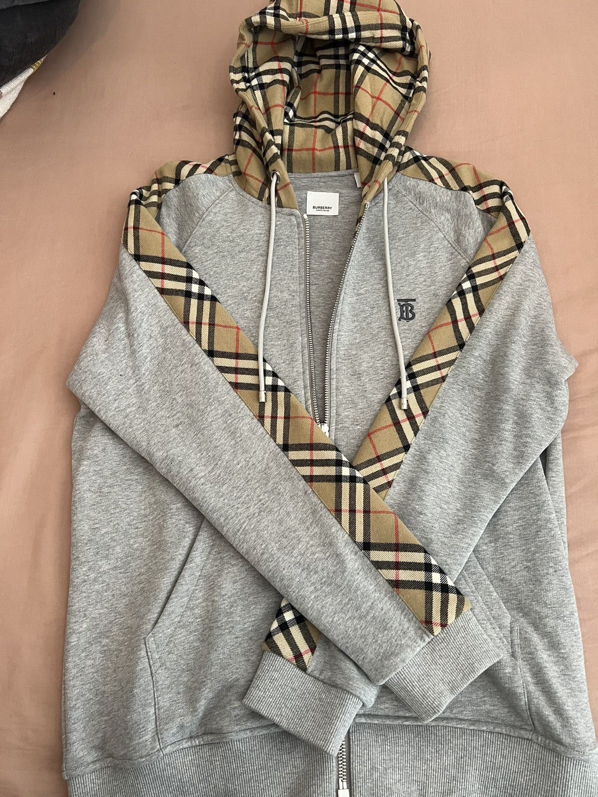 Burberry kurke zip hoodie cheap