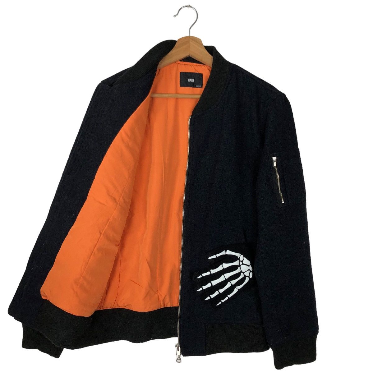 Japanese Brand VINTAGE BOMBER JACKET HARE INSPIRED ISSEY MIYAKE JAPAN Size US M / EU 48-50 / 2 - 8 Thumbnail
