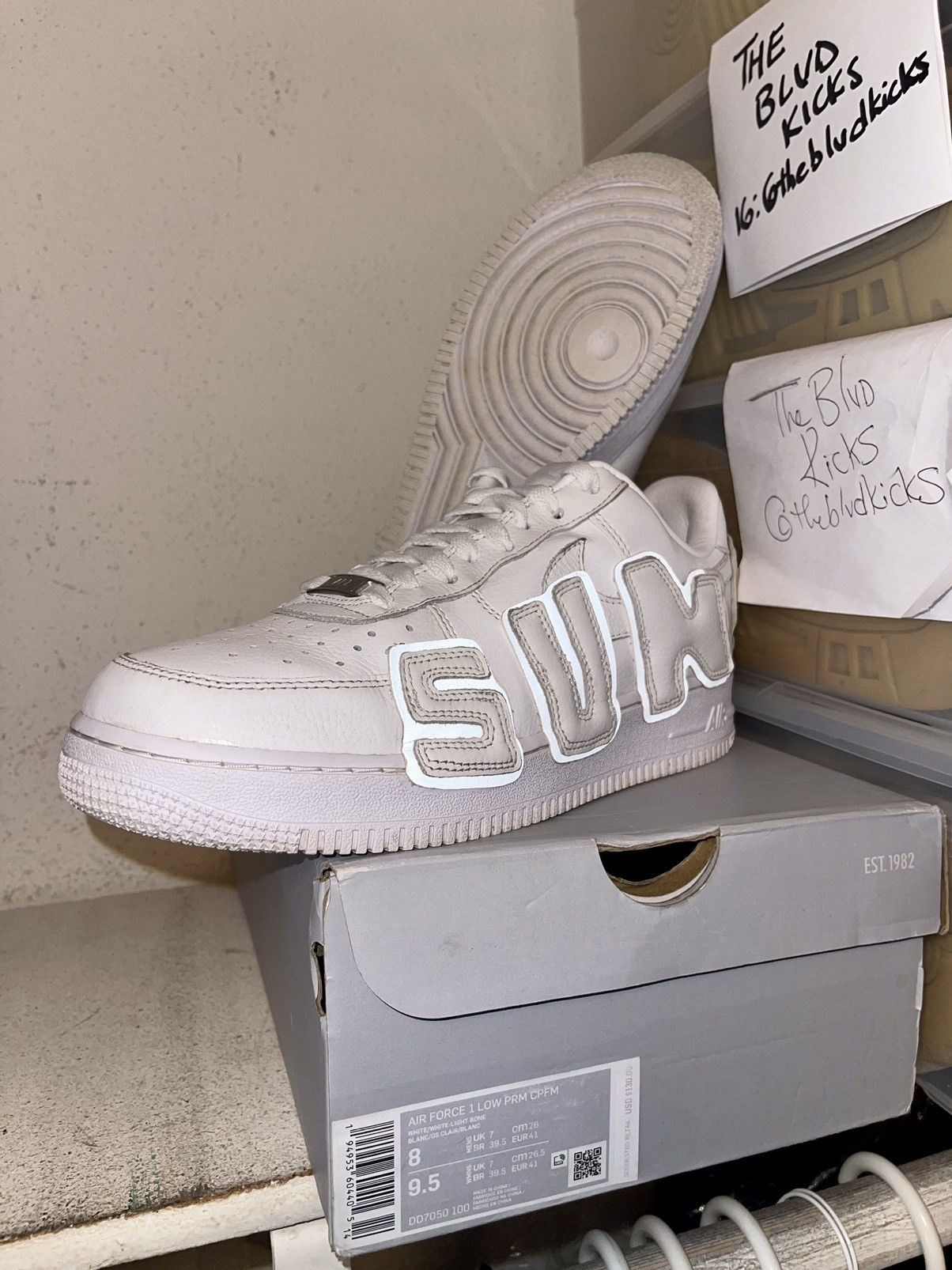 Nike Cpfm Cactus Plant Flea Market X Nike Air Force 1 Af1 White Grailed 8385