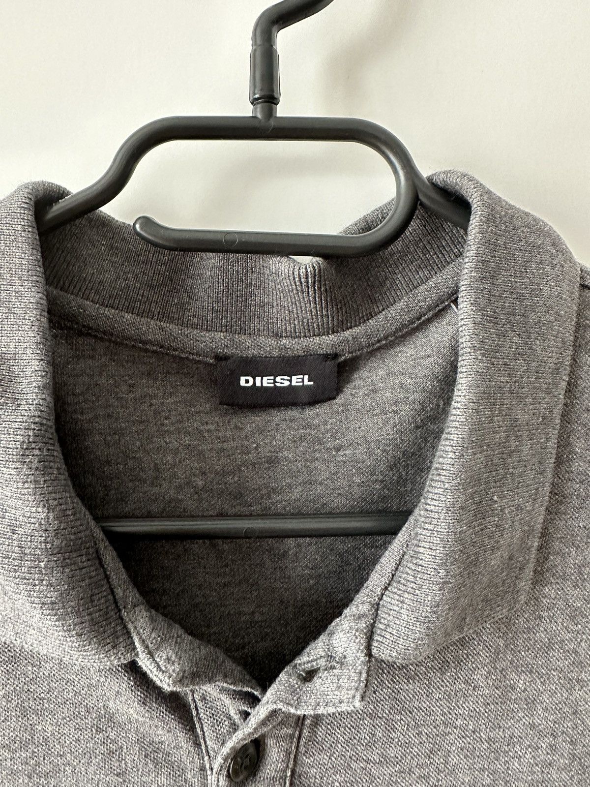 Diesel DIESEL GRAY POLO SHIRT MEDIUM Size US M / EU 48-50 / 2 - 4 Thumbnail