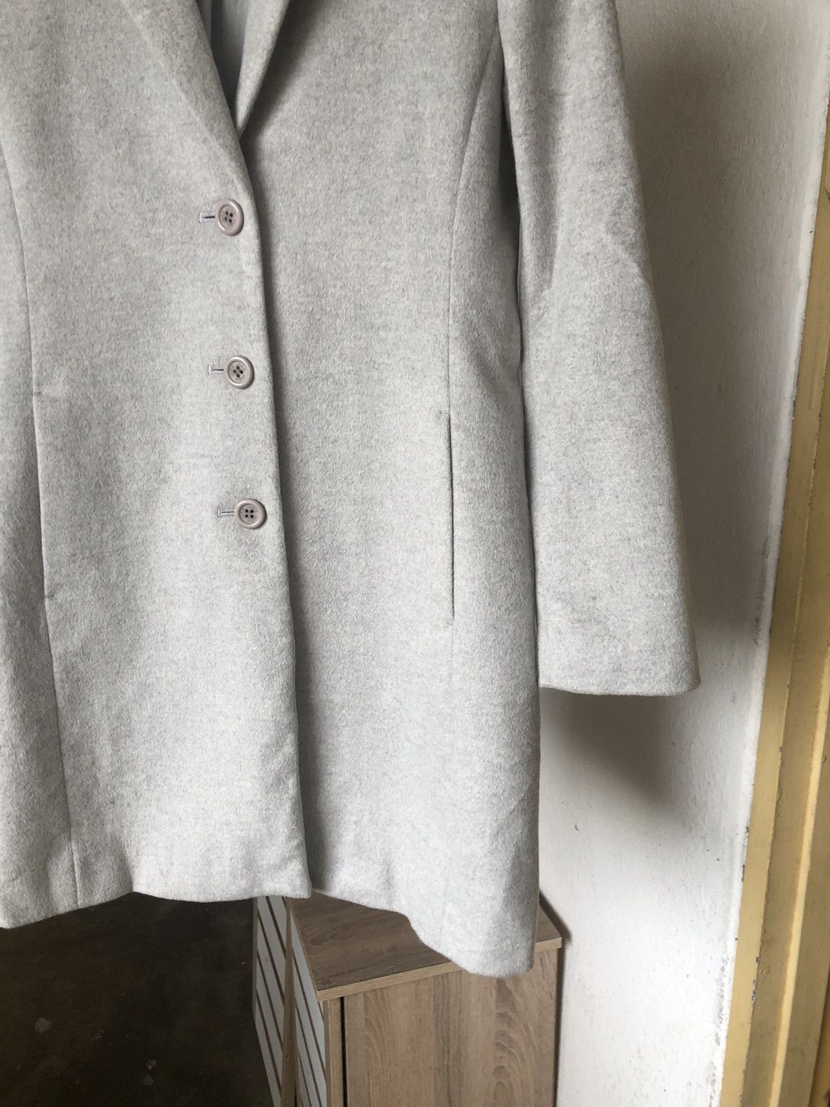 Yohji Yamamoto Fire🔥 Ined by Yohji Yamamoto Cashmere Long Coat Size M / US 6-8 / IT 42-44 - 7 Thumbnail
