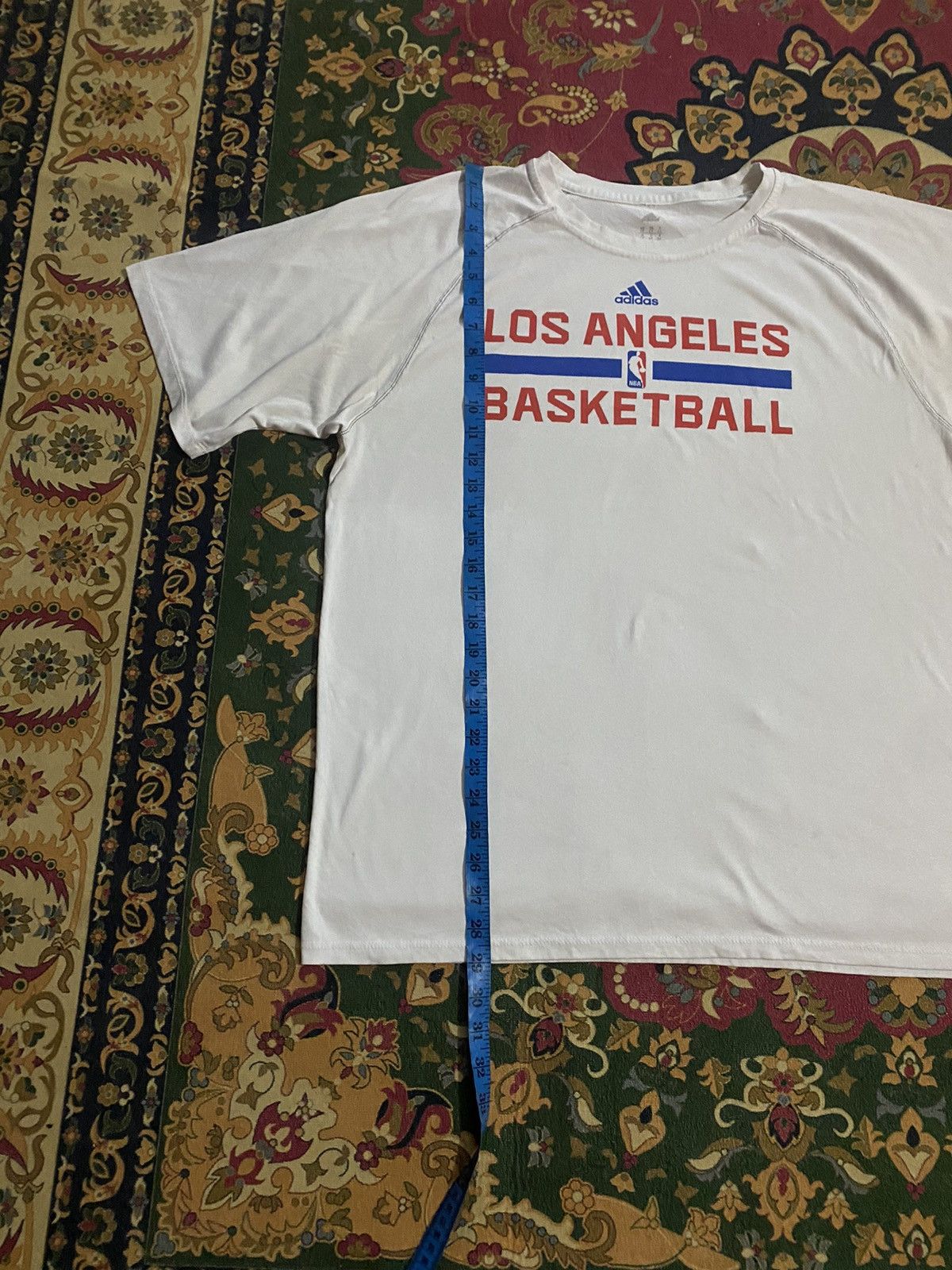 Adidas Vintage Y2k Adidas NBA Los Angeles Jersey XL Size US XL / EU 56 / 4 - 11 Thumbnail