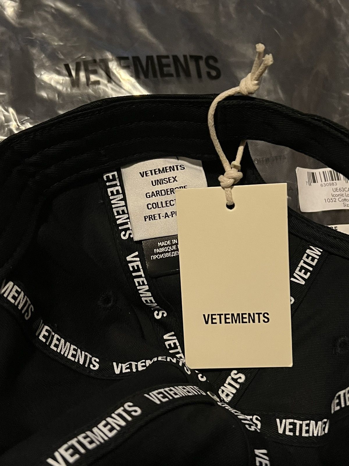 Vetements Vetements Logo Cap Size ONE SIZE - 8 Thumbnail