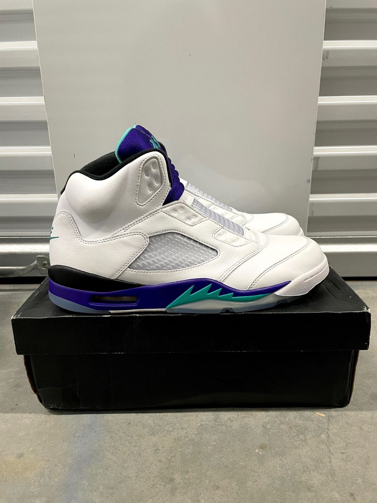 Jordan Brand Jordan 5 Retro Grape Fresh Prince Sample | Grailed