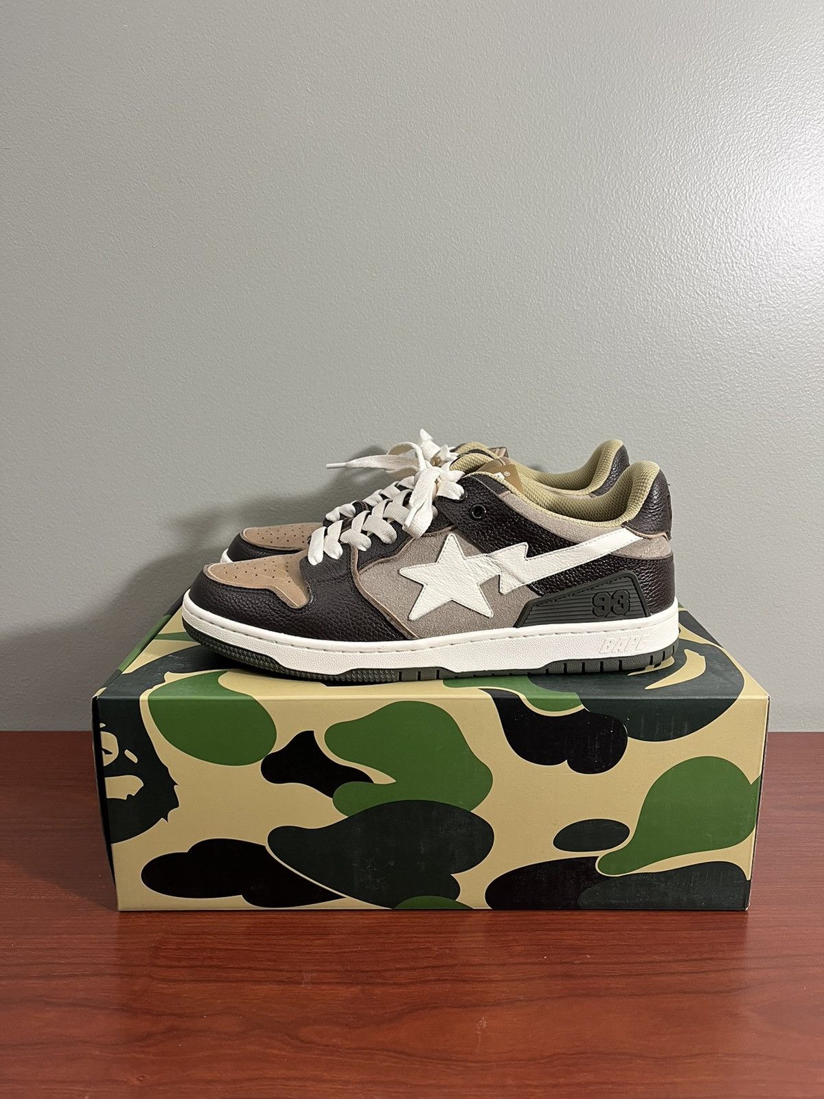 Bape BAPE SK8 STA - BEIGE Size US 10 / EU 43 - 2 Thumbnail