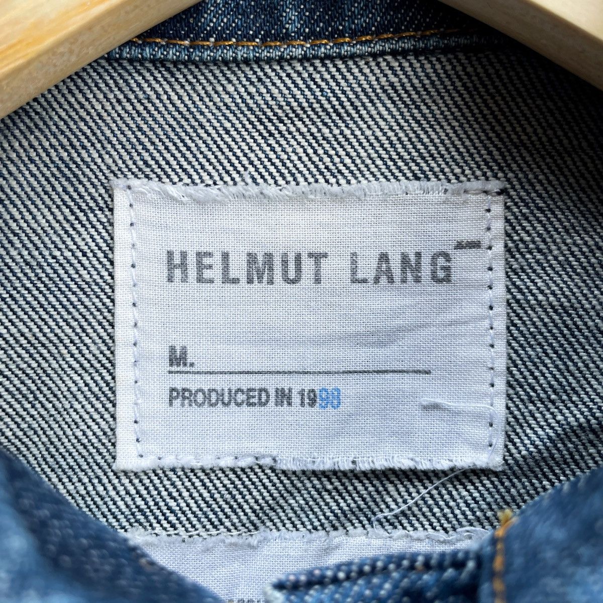 Helmut Lang Helmut Lang Archive 1998 Classic Denim Jacket Size US S / EU 44-46 / 1 - 6 Thumbnail