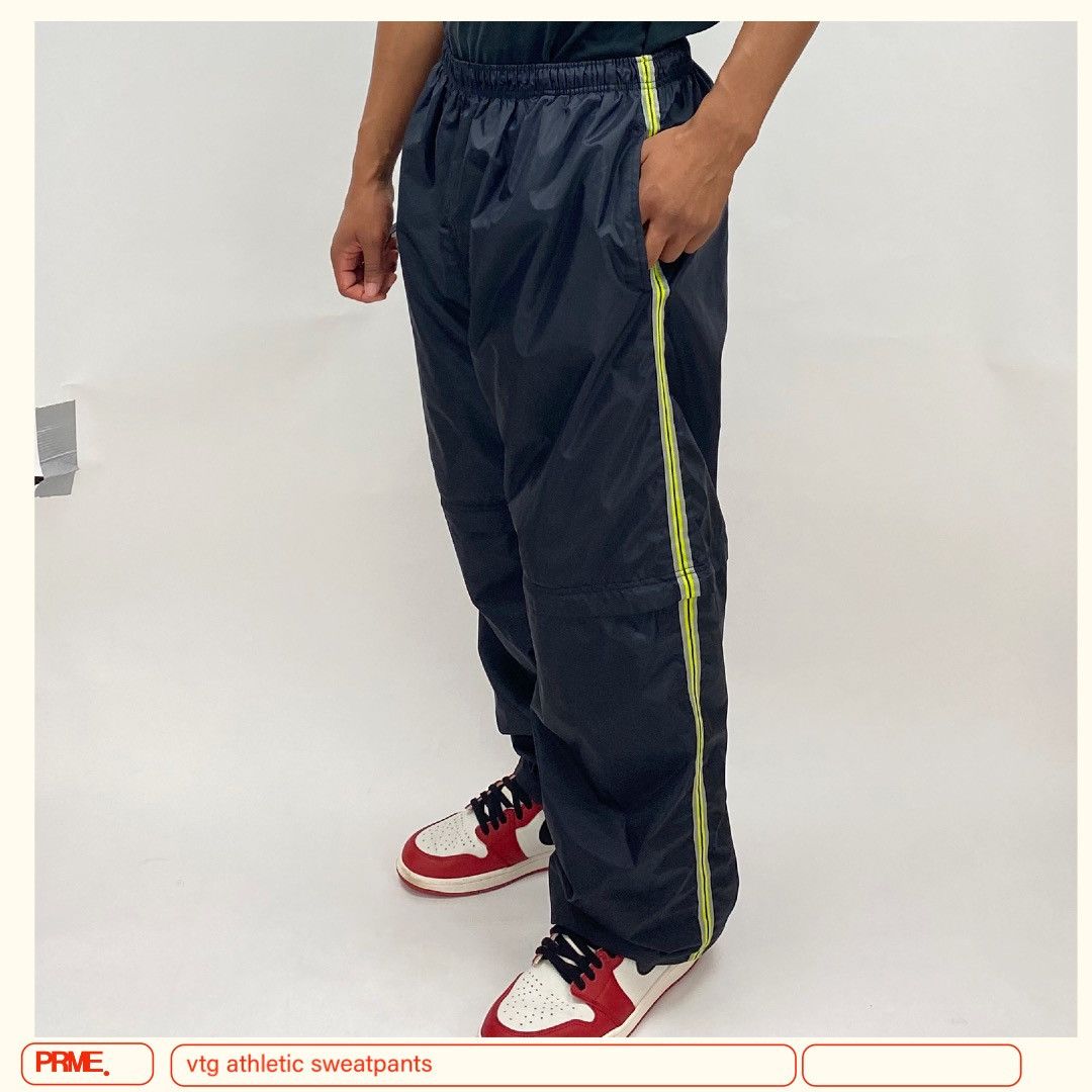 Vintage vintage Y2K ATHLETIC WORKS Baggy sweatpants shorts combo Size US 32 / EU 48 - 7 Thumbnail