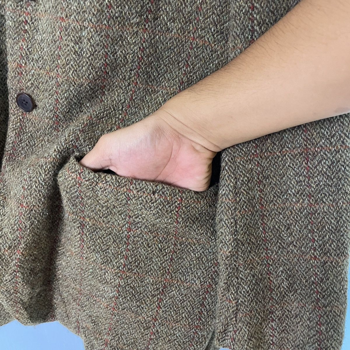 Harris Tweed Harris Tweed X Universal Language Wool Blazer Size 42R - 10 Thumbnail