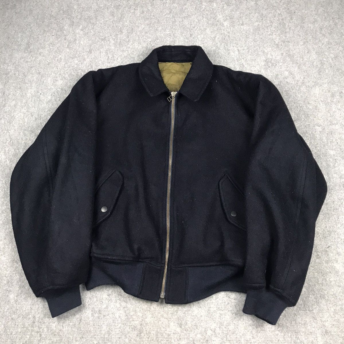 Japanese Brand ⚡️VINTAGE POOL CLUB EMBROIDERY THE SCOOP MAN VARSITY JACKET Size US L / EU 52-54 / 3 - 2 Thumbnail