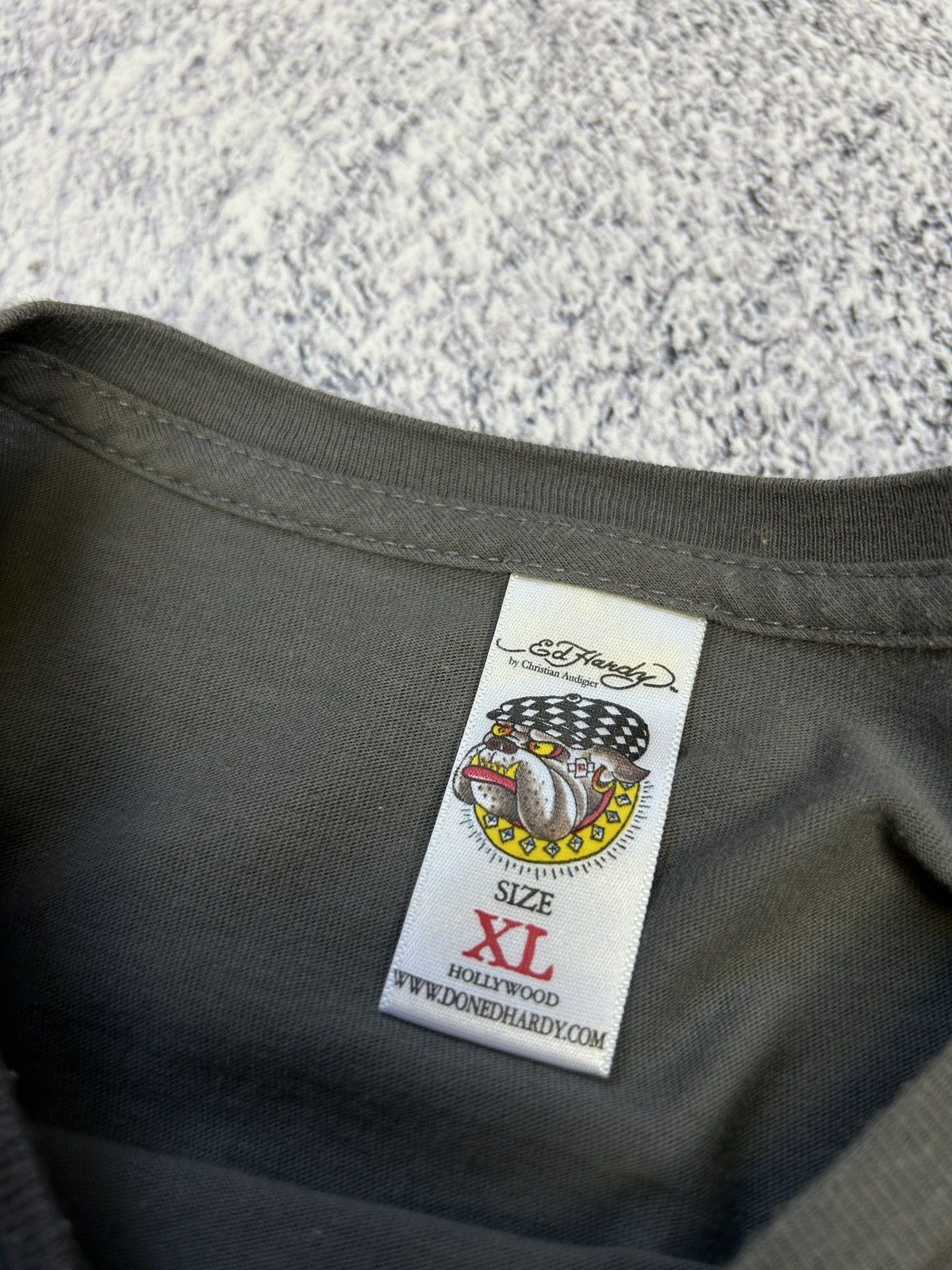 Ed Hardy Mens Vintage Ed Hardy T Shirt by Christian Audigier y2k rare Size US XL / EU 56 / 4 - 3 Thumbnail