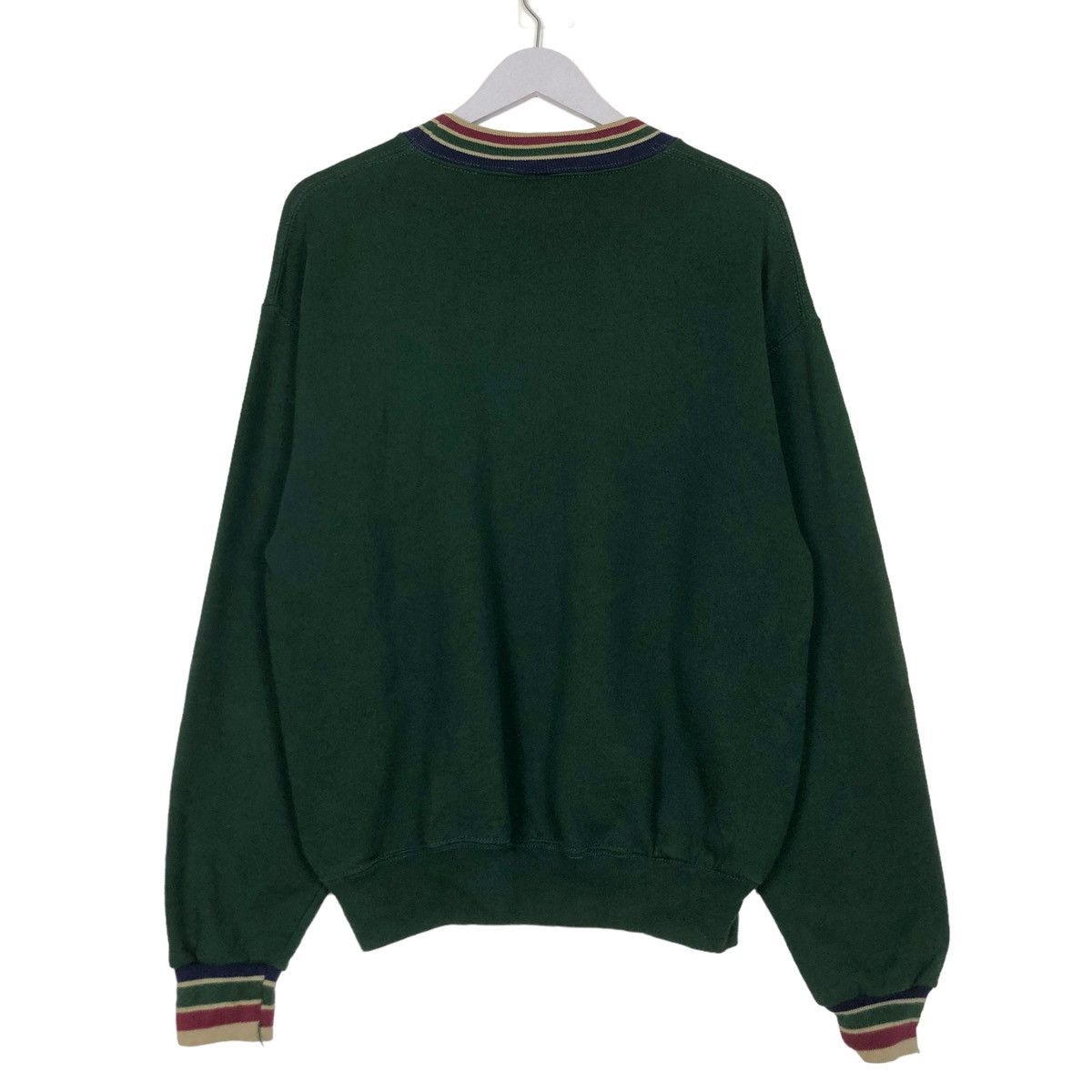 Vintage 💥90s CAPE COD USA EMBROIDERED LOGO RINGER CREWNECK Size US M / EU 48-50 / 2 - 9 Thumbnail