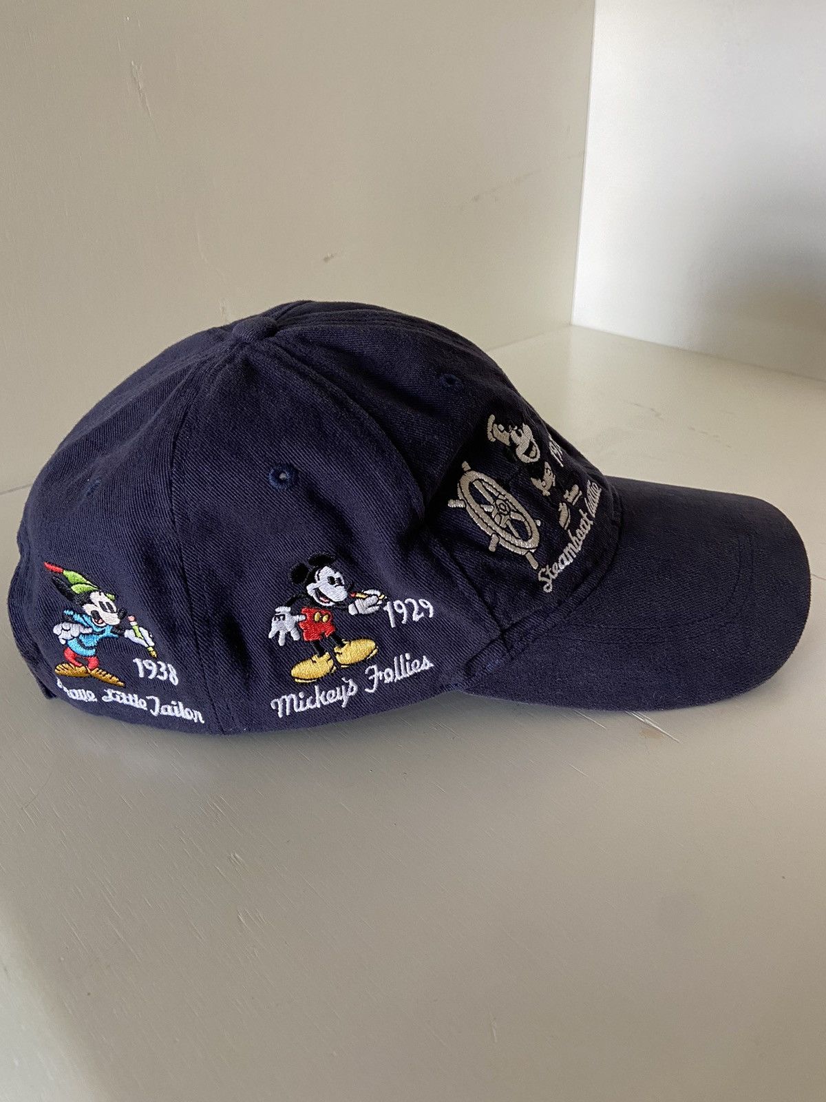 Disney Rare Vintage Walt Disney World Mickey Mouse Baseball Cap Hat Size ONE SIZE - 2 Thumbnail