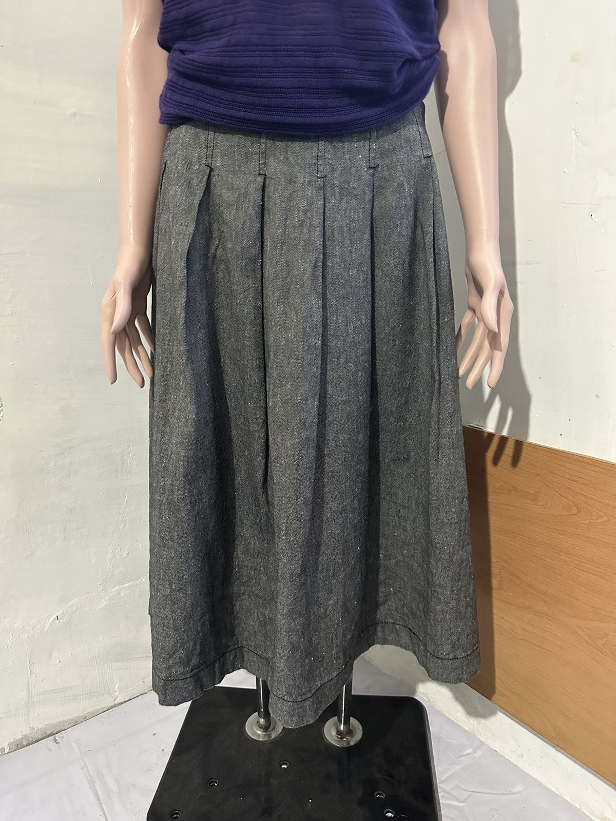 Ne-Net Ne net Issey Miyake Asymmetric Skirt Size 27" / US 4 / IT 40 - 1 Thumbnail
