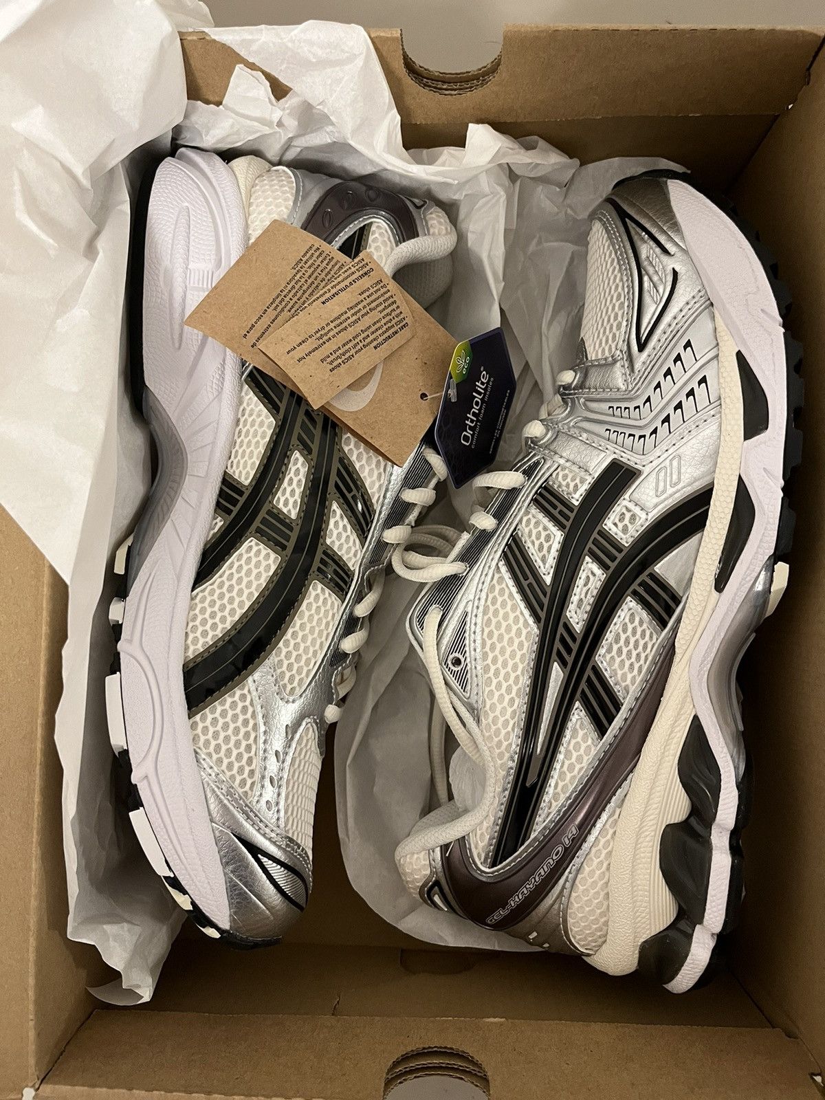 asics 14 kayano cream black