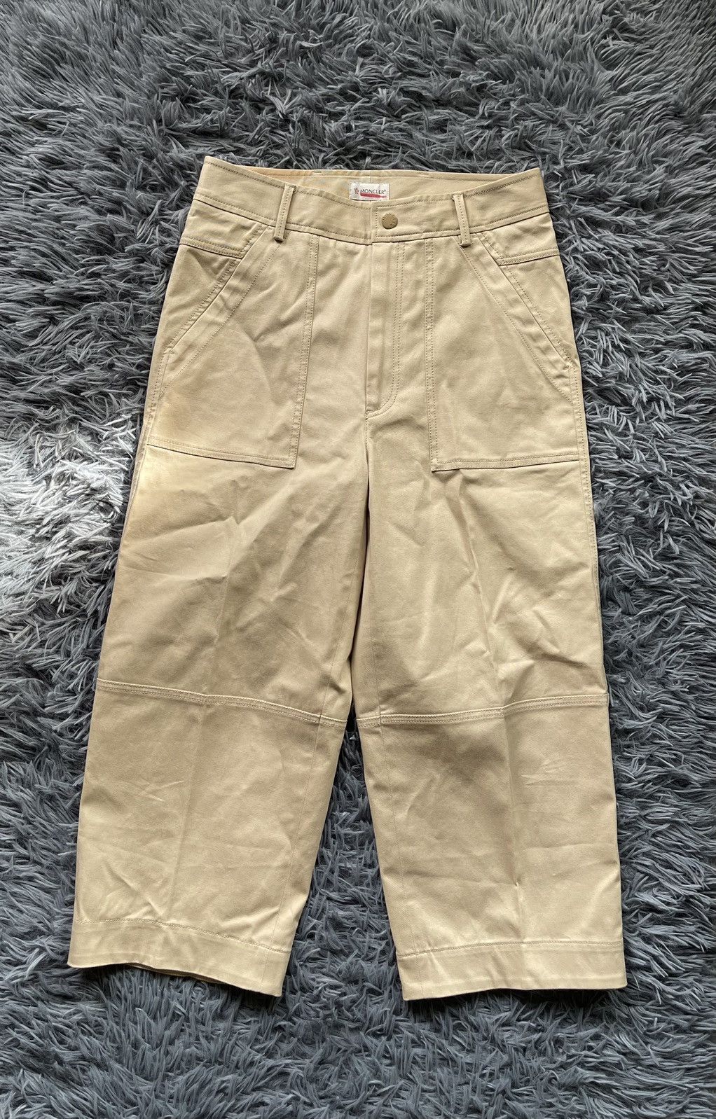 Moncler Moncler canvas avant garde culottes pants with patch Size 28" / US 6 / IT 42 - 5 Thumbnail