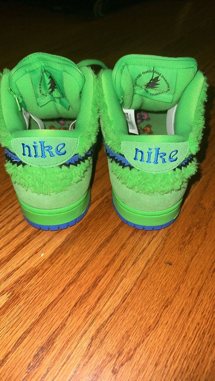 Grateful Dead × Nike ***GRATEFUL DEAD NIKE SB DUNK BEAR GREEN Size US 11 / EU 44 - 9 Thumbnail