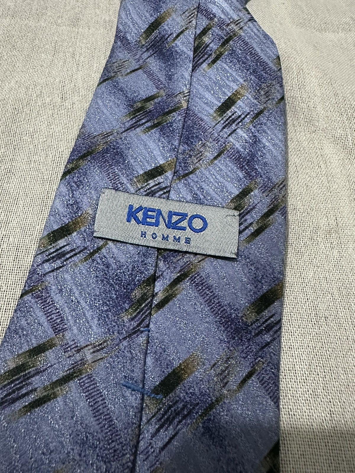Kenzo × Vintage Kenzo Tie Nice Design Art Size ONE SIZE - 1 Thumbnail