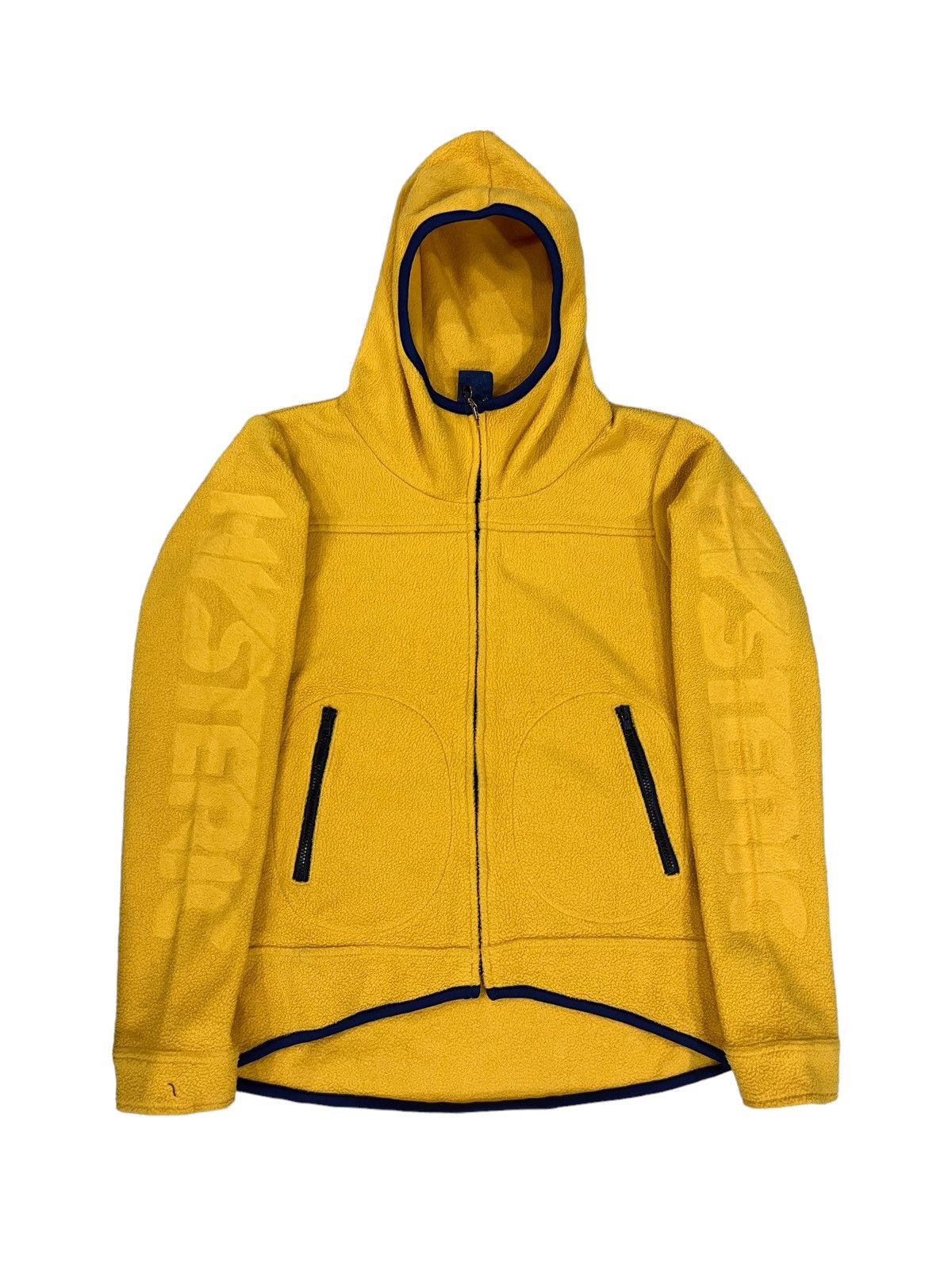A.F.F.A. GRAIL🔥90s Hysteric "Metal" Embossed Fleece Hoodie Jacket Size US S / EU 44-46 / 1 - 4 Thumbnail