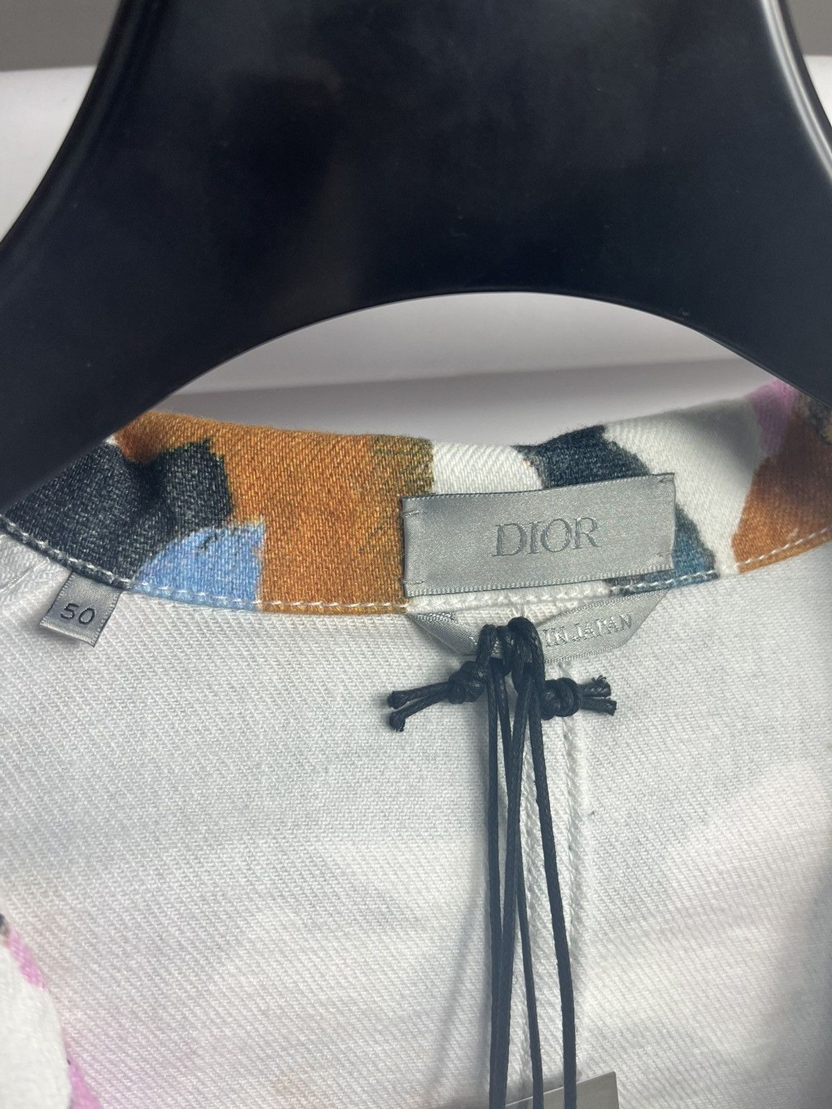 Dior + Alex Foxton Floral Denim Jacket Size US L / EU 52-54 / 3 - 8 Thumbnail