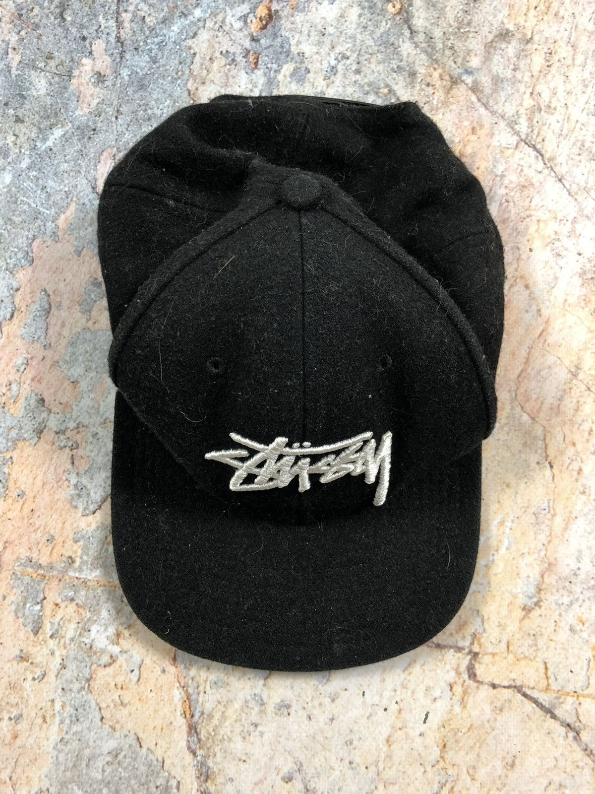 Stussy Stussy black cap Grailed