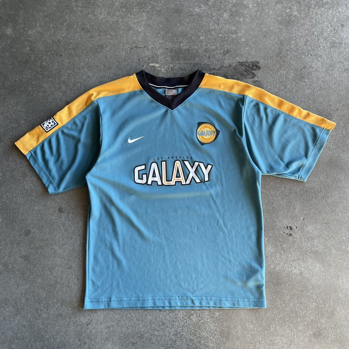 Nike Vintage RARE L.A Galaxy Los Angeles Galaxy 1996 Home Soccer Jersey  Small