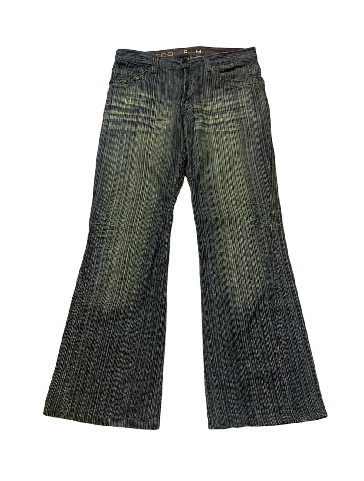 Japanese Brand Flare Japanese Brand IKKA Washed Denim Size US 33 - 1 Thumbnail