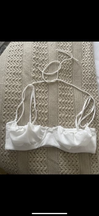 Other White Fox Bustier Top -white | Grailed