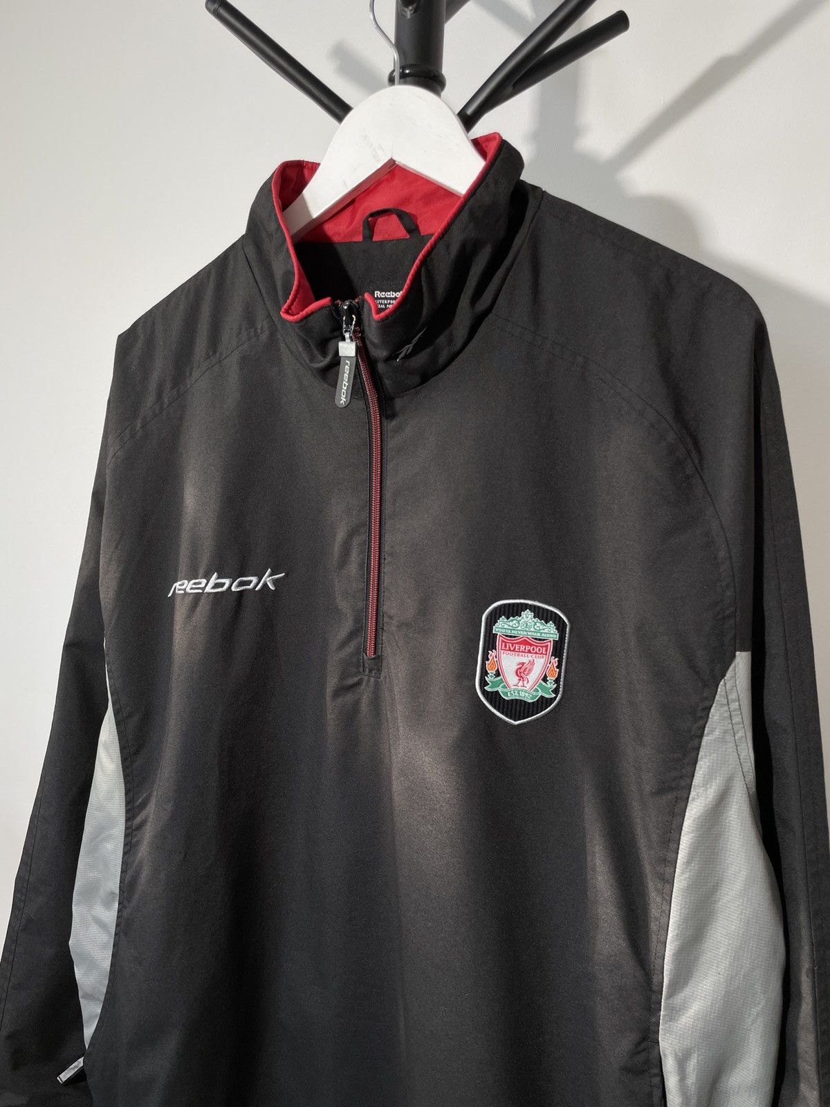 Reebok × Vintage Vintage Reebok Liverpool 2000s Training Football Sweatshirt Size US L / EU 52-54 / 3 - 2 Thumbnail