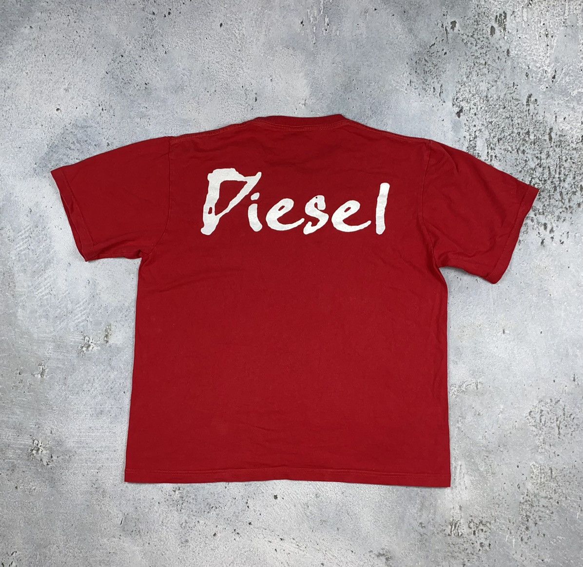 Diesel Diesel t shirt big logo vintage Rare Size US XL / EU 56 / 4 - 4 Thumbnail