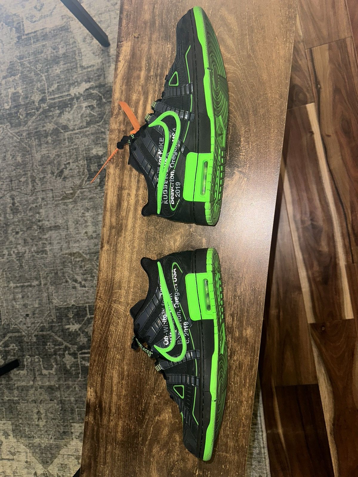 Nike × Off-White Off-White Nike Dunk air rubber Size US 11 / EU 44 - 3 Thumbnail