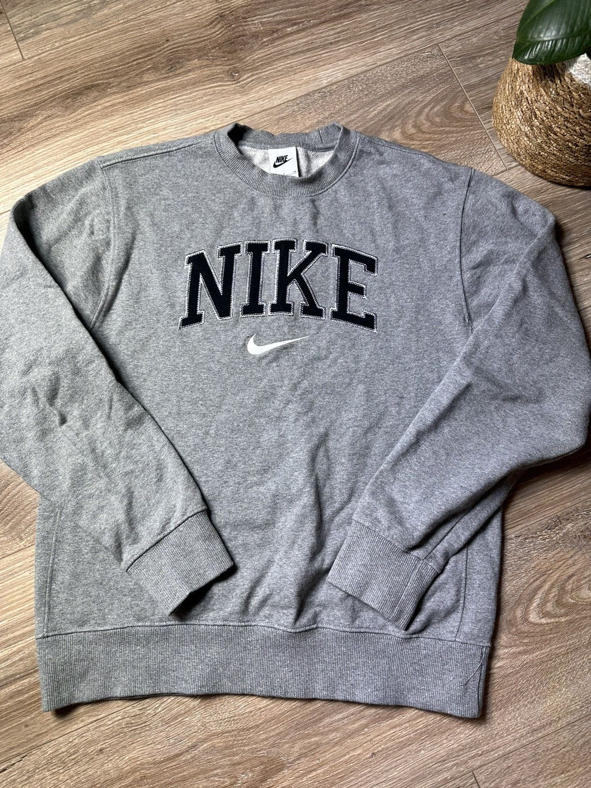 Nike × Nike ACG NIKE Y2K BIG SWOOSH EMBROIDERED MENS SWEATSHIRT DRILL Size US S / EU 44-46 / 1 - 2 Thumbnail