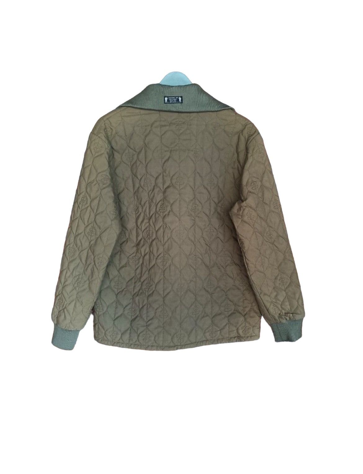 Bape 1990s Bathing Ape General Quilted Turtleneck Bomber Jacket Size US M / EU 48-50 / 2 - 3 Thumbnail