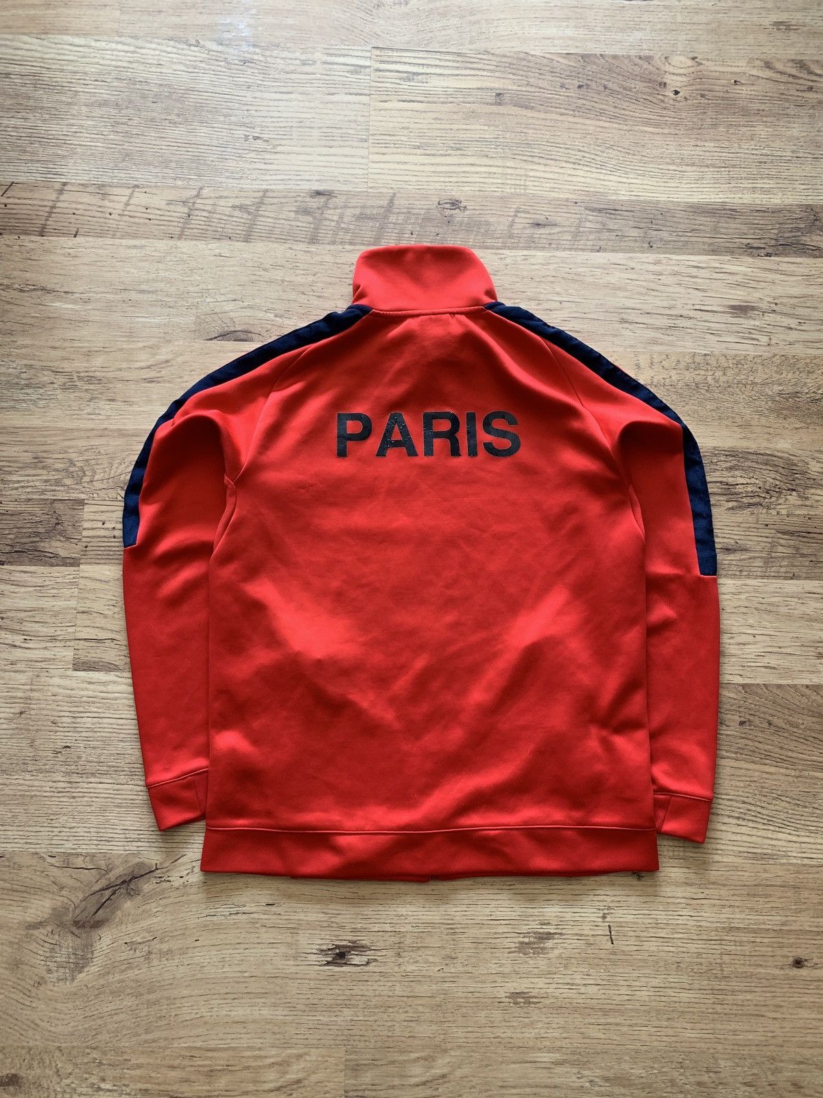 Nike Rare Nike Paris Saint Germain Full Zip Sweatshirt PSG Size US M / EU 48-50 / 2 - 2 Thumbnail