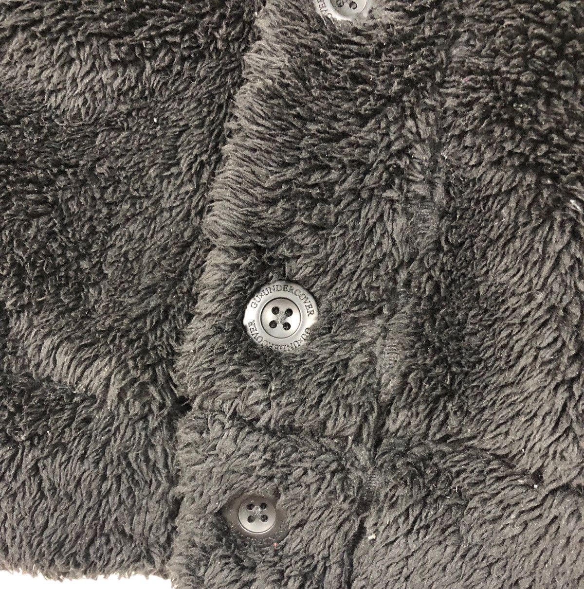 GU × Undercover Gu X Undercover Fleece Cardigan Button Jacket Size US L / EU 52-54 / 3 - 8 Thumbnail