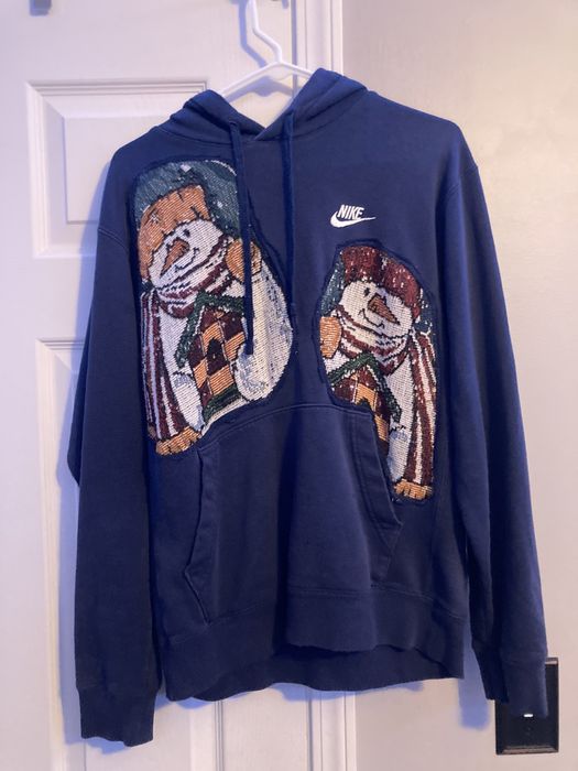 Nike Custom Tapestry Nike Hoodie Mens Size Small Grailed